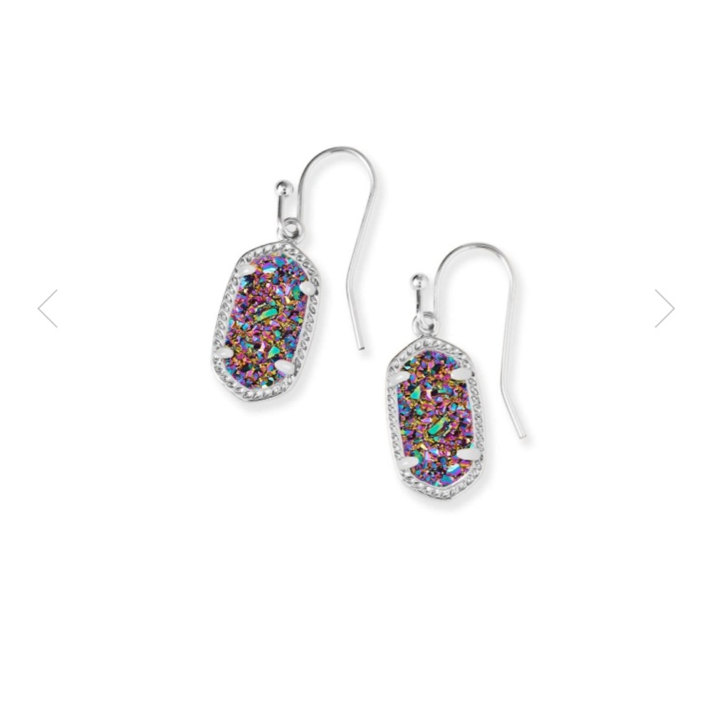 Kendra Scott Lee multicolor drusy earrings